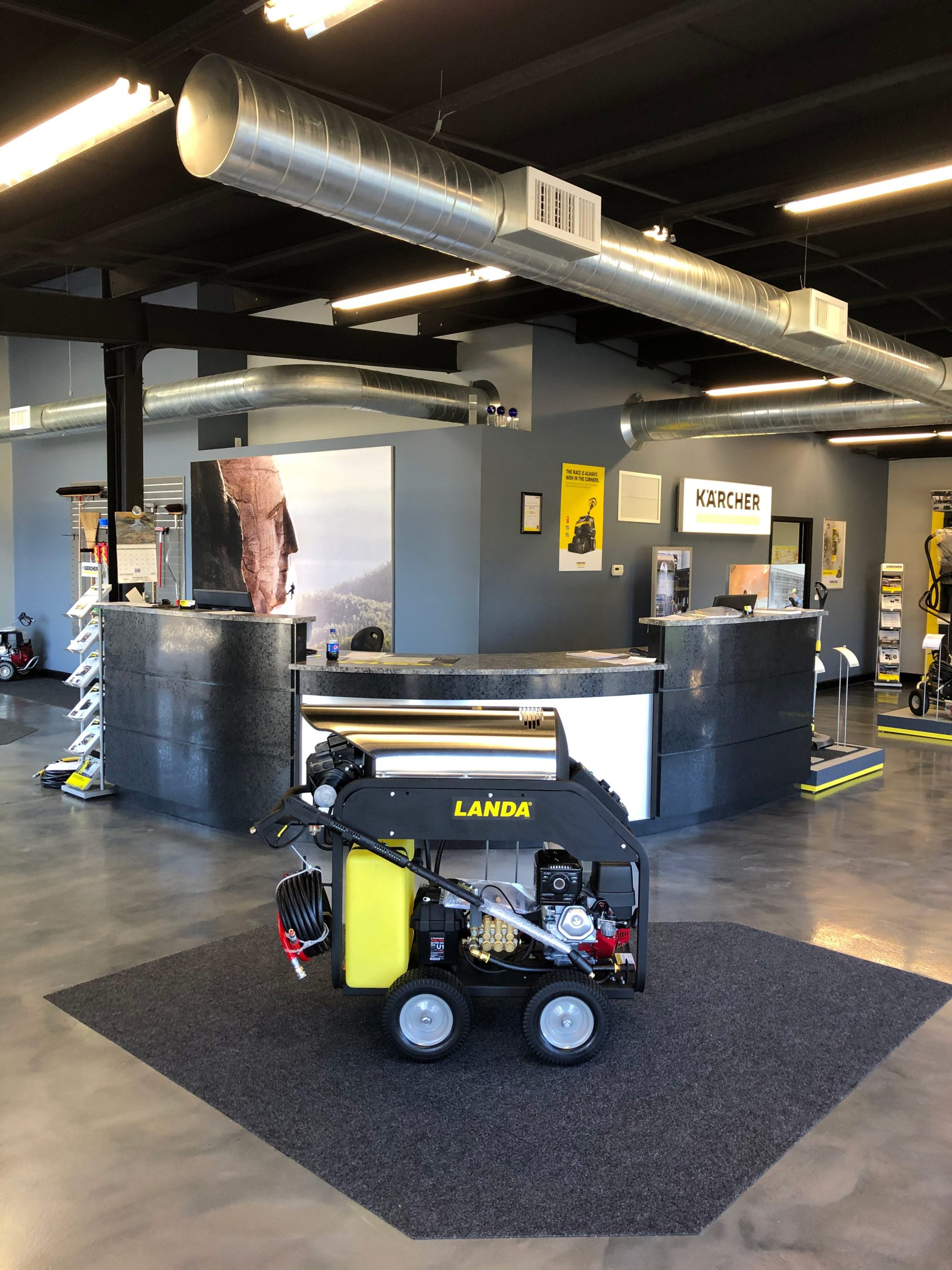 Counter at Karcher
