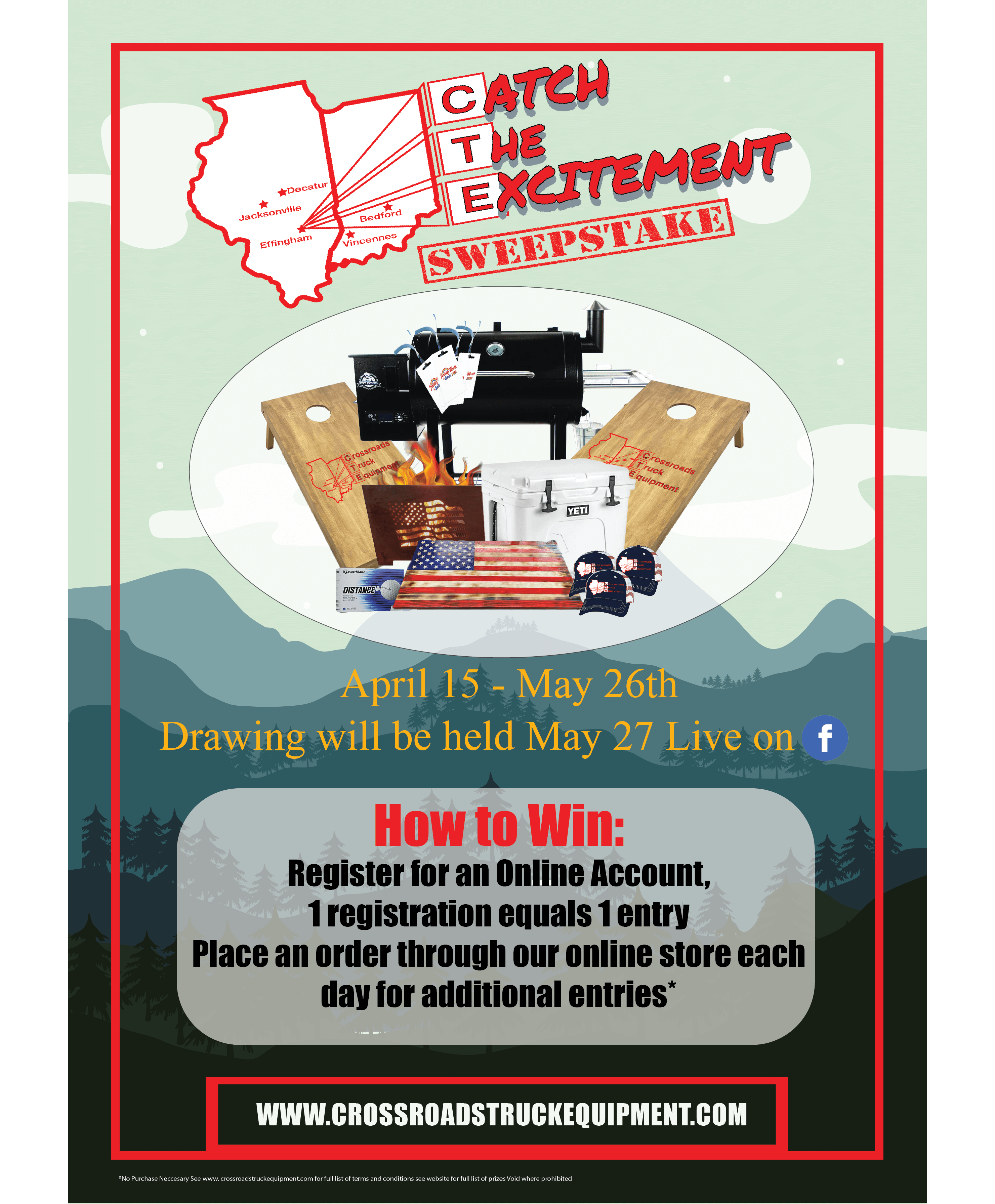 May sweepstakes promo small